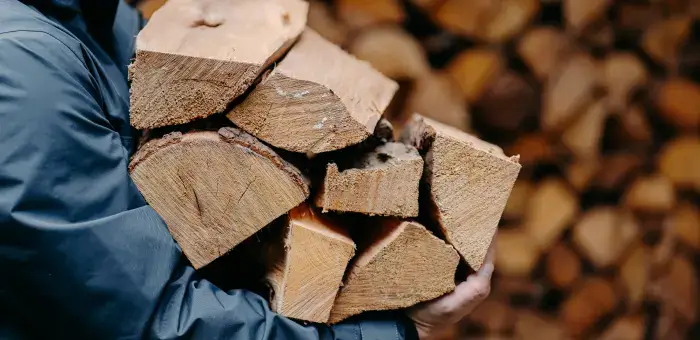 Storing wood