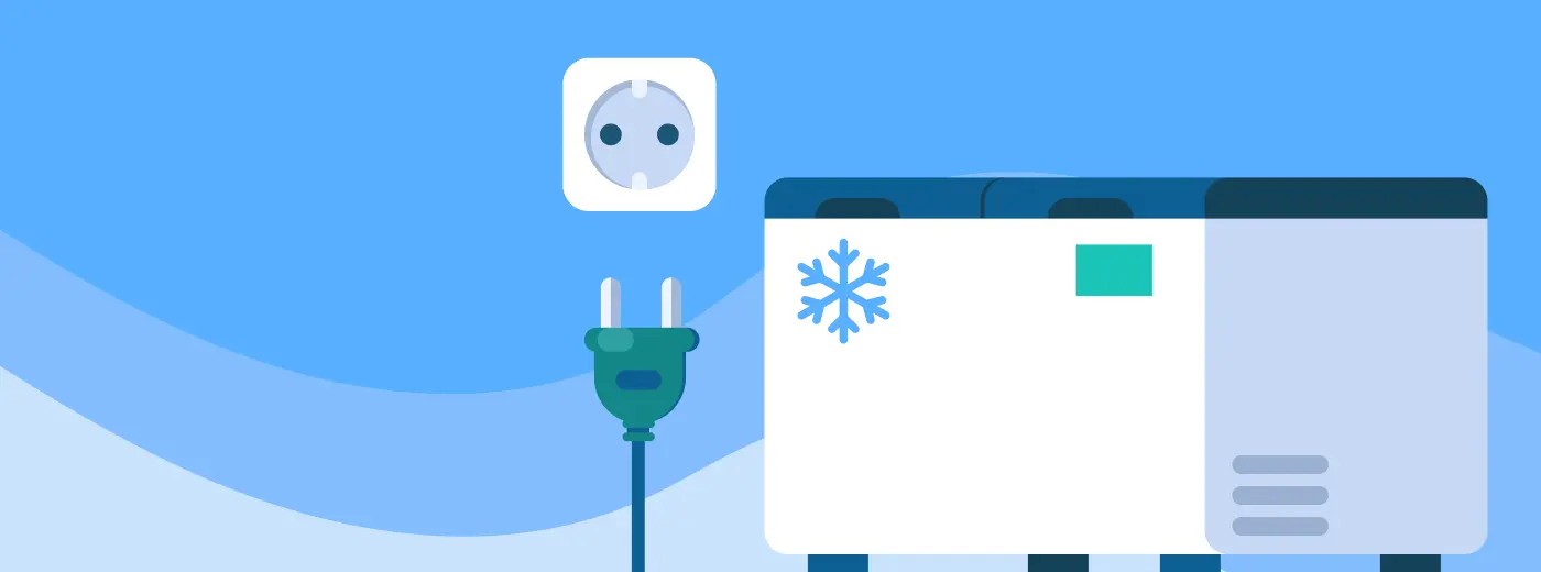 Freezer installation