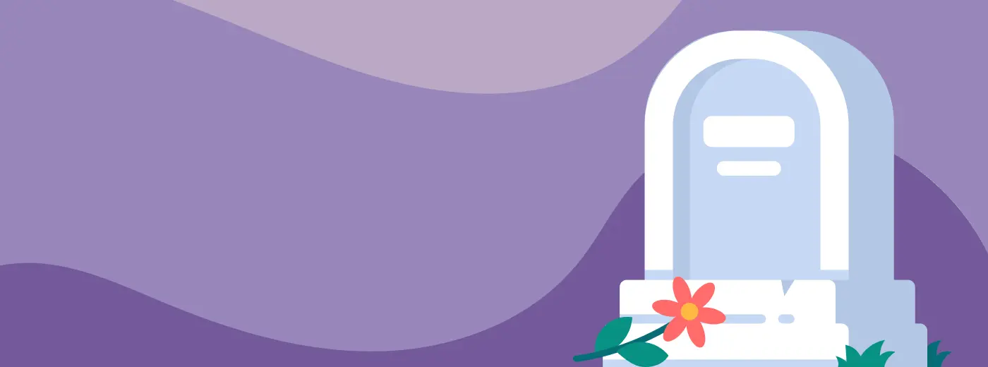 Tombstone maintenance