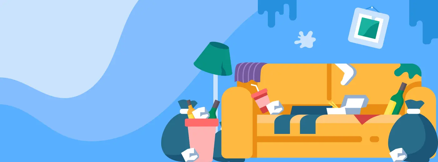 Limpeza de alojamentos de má qualidade