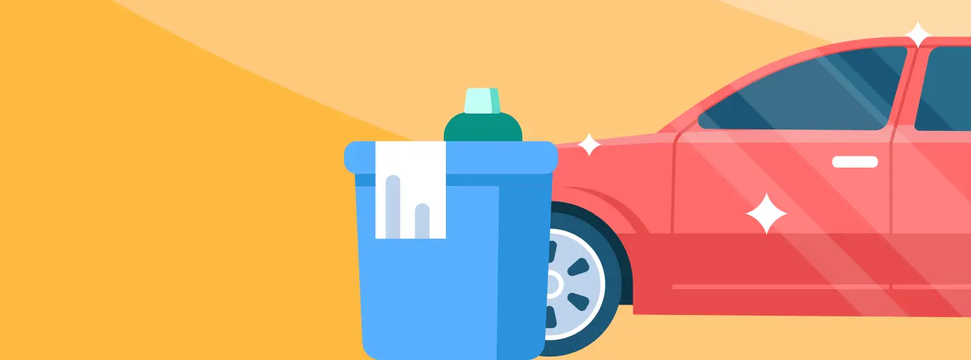 Limpeza exterior de automóveis