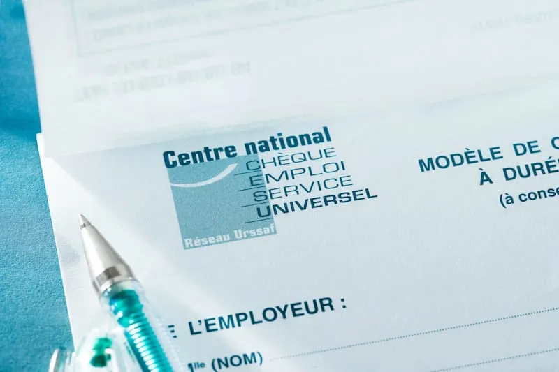 Une papier du CESU à remplir par l'employeur