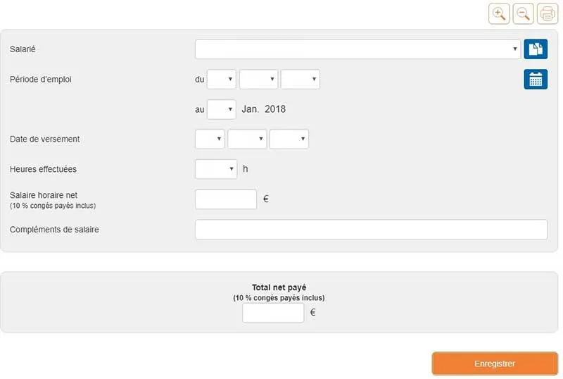Faire une déclaration CESU en ligne