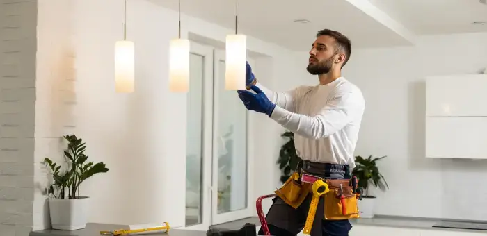 Installazione di lampade e apparecchi di illuminazione