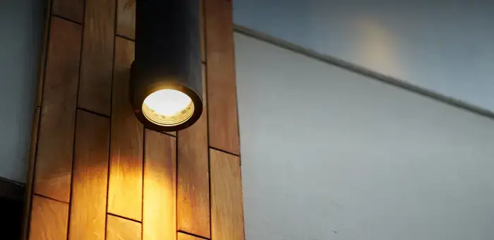 Installazione dell'illuminazione esterna