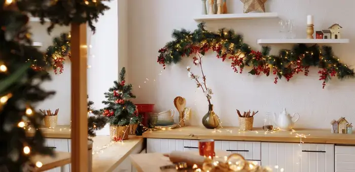 Installation déco de Noël