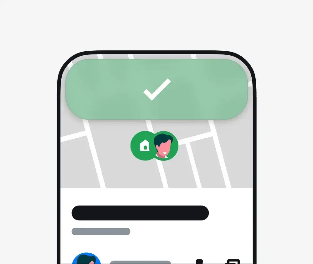 Visuel de la géolocalisation